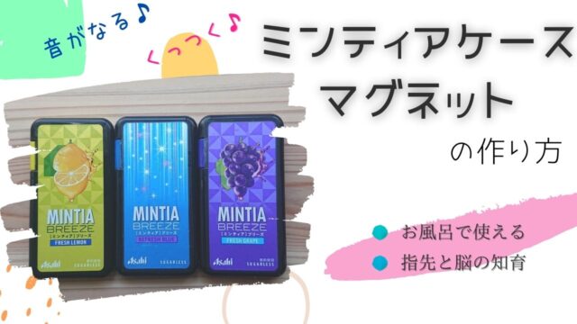 お風呂でも使える 手作りの磁石を使った知育おもちゃ ミンティアマグネット 0歳 よちよちいく お風呂でも使える 手作りの磁石を使った知育おもちゃ ミンティアマグネット 0歳 よちよちいく